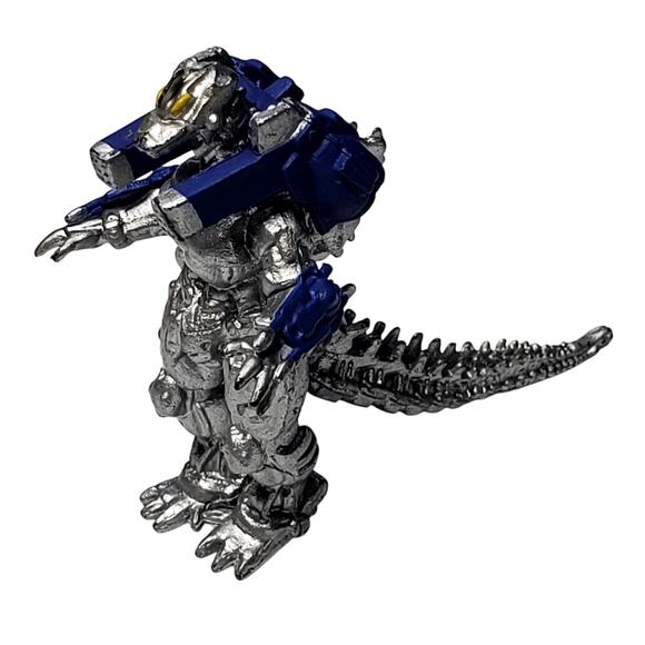 Mechagodzilla Kaiju Kiryu Godzilla Mini Action Figure Monster 2" Unmarked - Picture 1 of 8